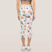 Pastel Colors Formes bio Motif sans couture