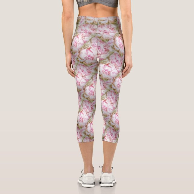 Leggings Capri Peony Bliss (Verso)