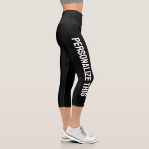 Leggings Capri Personnalisé