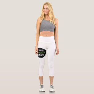 Leggings Capri personnalisé, unique, élégant & minimaliste kiss h