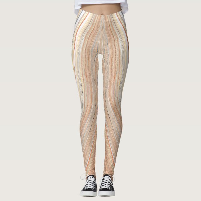 Leggings Capri Personnalisés (Devant)