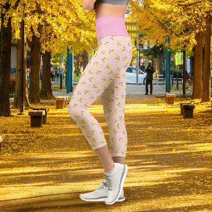 Leggings Capri Petit Citron Rose