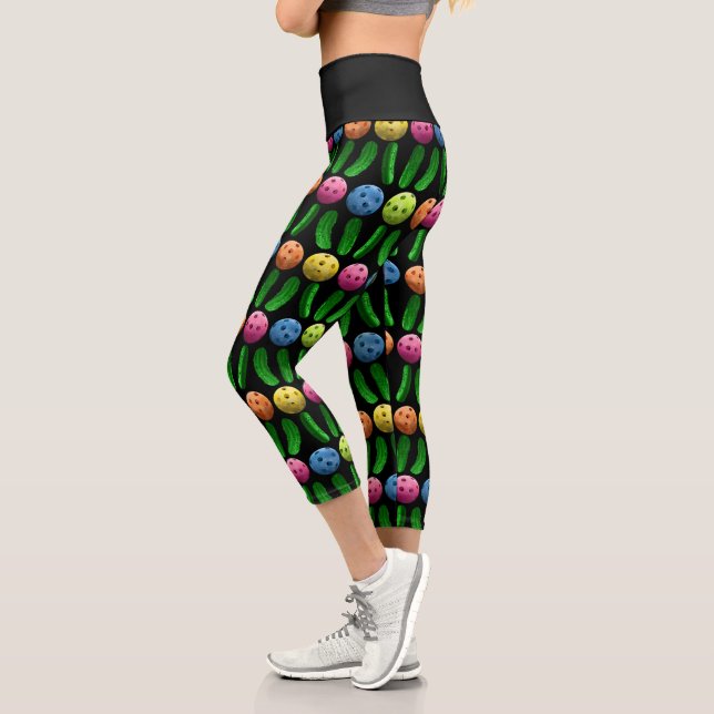 Leggings Capri Pickles et Motifs de basket-ball (Gauche)