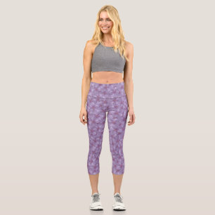 Leggings Capri Pineywoods Geranium Motif sans soudure