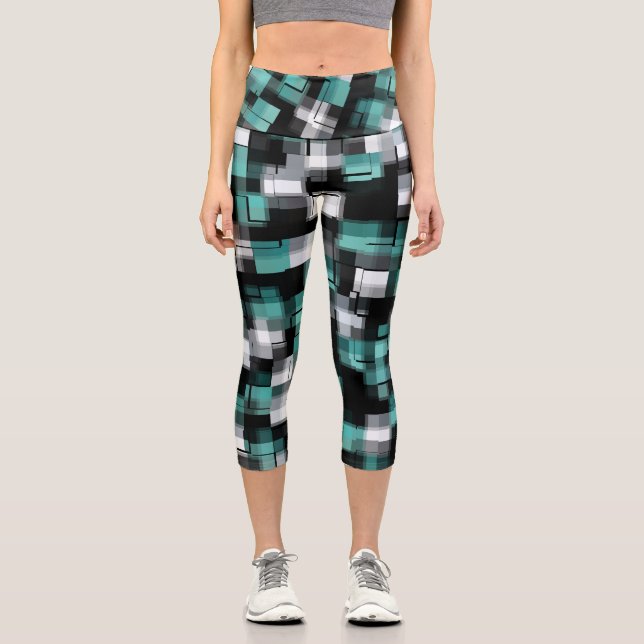 Leggings Capri Plaid (Recto)