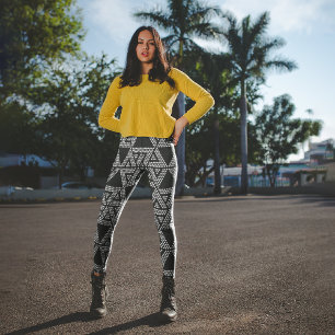 Leggings Capri Pois