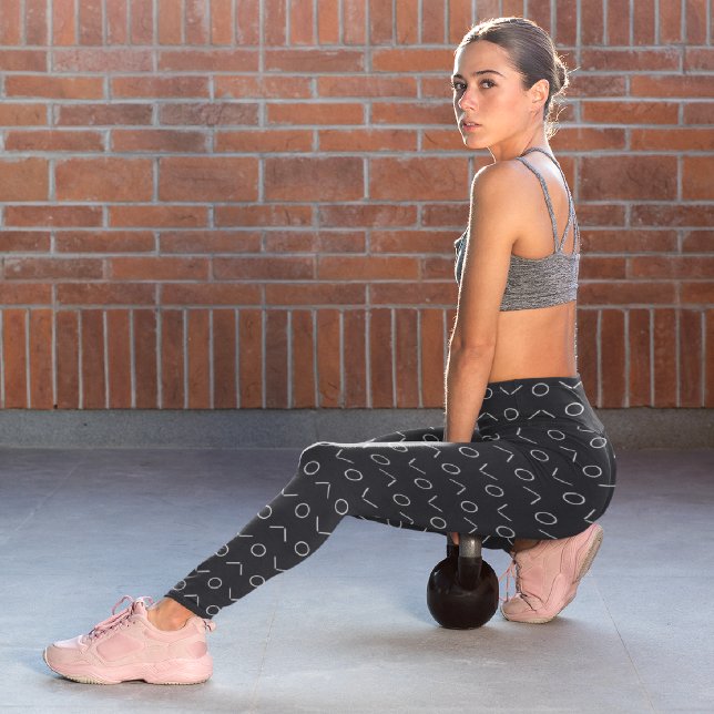 Leggings Capri Polka ronde (Créateur téléchargé)
