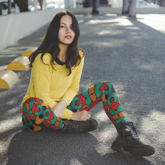 Leggings Capri Psychédélique (Créateur téléchargé)