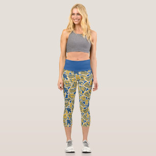 Leggings Capri Riverdale Football et Cheval Motif