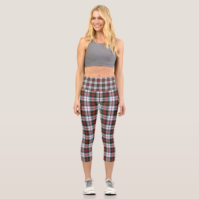 Leggings Capri Robe MacDuff Tartan moderne Plaid (Recto)