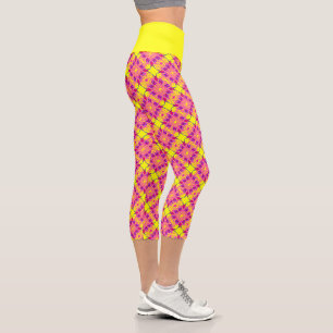 Leggings Capri rose