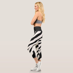 Leggings Capri S.K. Zebra Fever