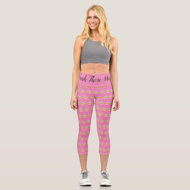 Leggings Capri Savon, Laver Ces Mains (Recto)