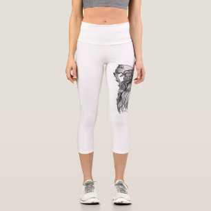 Leggings Capri Scythe man - La Mort, Faucheuse Grim