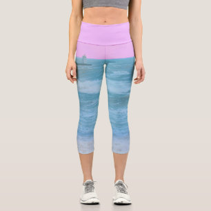 Leggings Capri Sea Ocean Velddrif Afrique du Sud Tempête naturell
