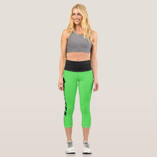 LEGGINGS CAPRI SIGNE ZODIAC PISTES GRAPHIQUES PANNEAUX YOGA