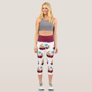 Leggings Capri SlipperyJoe's deux gays hommes aiment la baignoire
