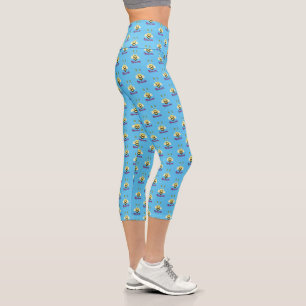 Leggings Capri Sois Coeur Jour Septembre Bee Queen Honey Heart