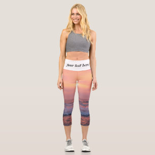 Leggings Capri Soleil sur la mer