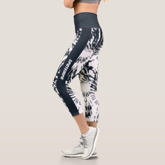 Leggings Capri [spotempo]motif à Cravate noire