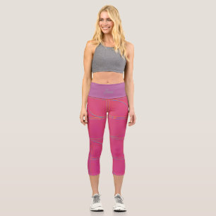Leggings Capri Studio to Street Minimal Pattern Pop personnalis