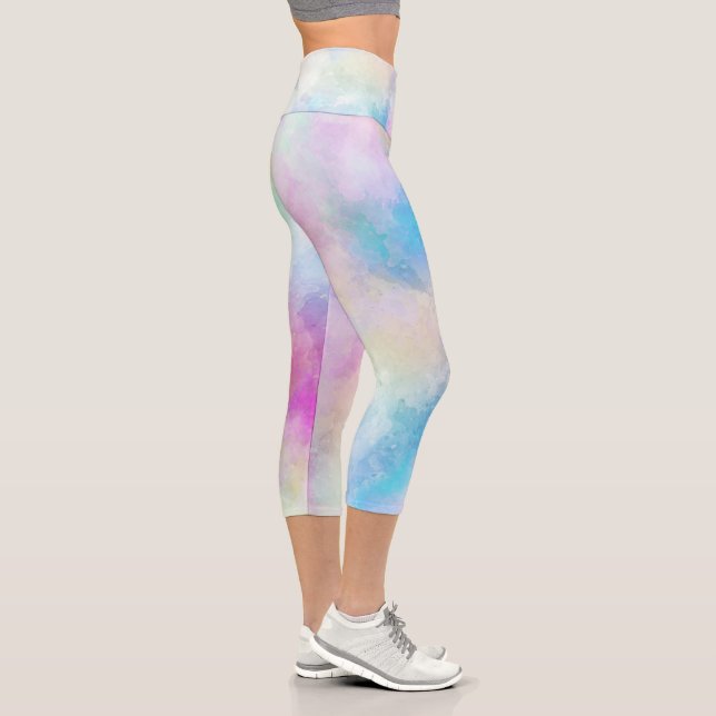 Leggings Capri Style aquarelle (Droite)