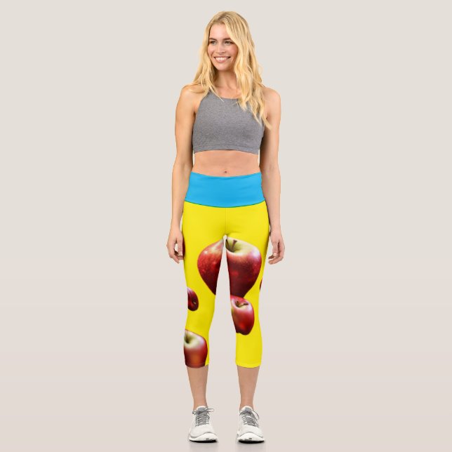 Leggings Capri Style Capris Haut Taille : Cus Capris Haut Taille (Recto)