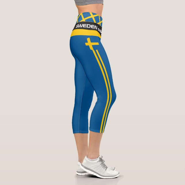 Leggings Capri Suède & Suède Drapeau mode, Fitness, Casquette spo (Droite)