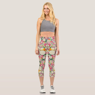 Leggings Capri Taille élevée