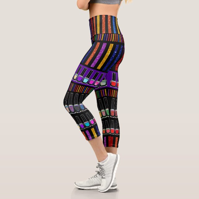 LEGGINGS CAPRI TECHNICIEN DE SCIAN MANICURE (Gauche)