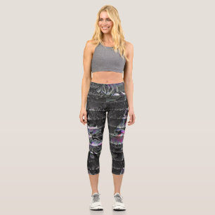 Leggings Capri Techno Bouquet