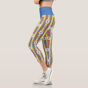 Leggings Capri Ted Lasso AFC Richmond Logo Motif de bande