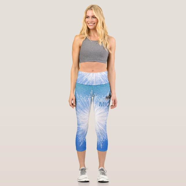 Leggings Capri TEE Je viens du Michigan (Recto)