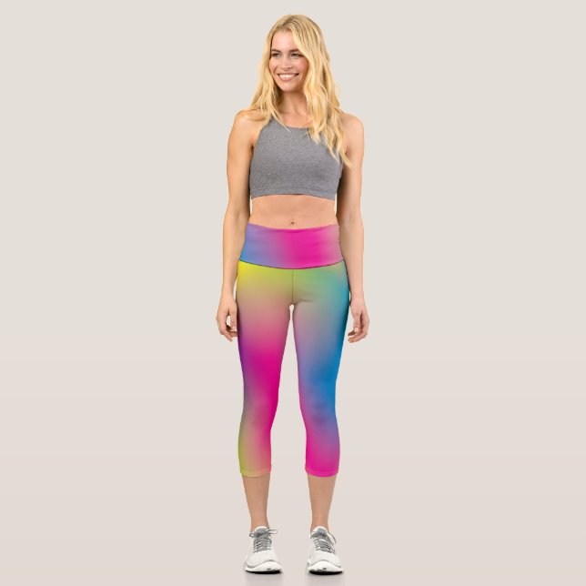 Leggings Capri Teinture à tarte super (Recto)