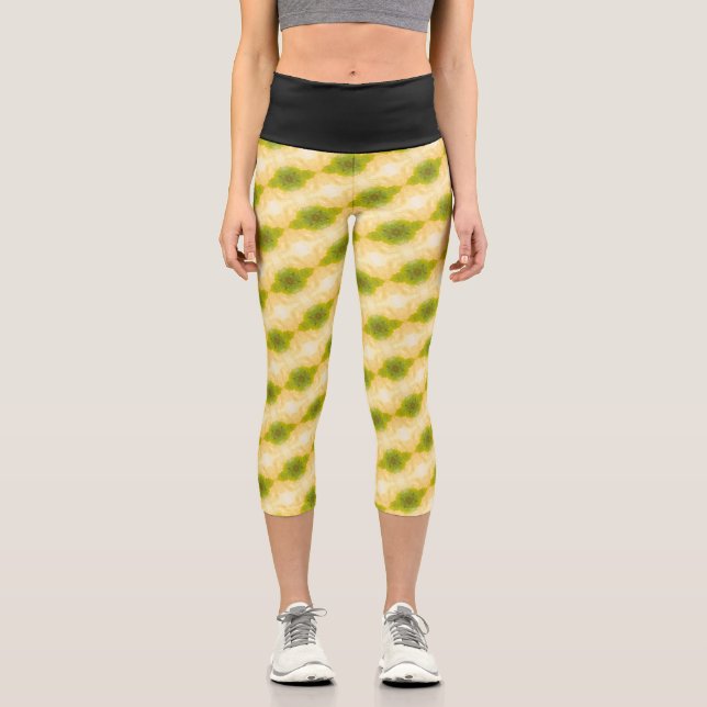 Leggings Capri Textura #25 de la obra Nuit (Recto)