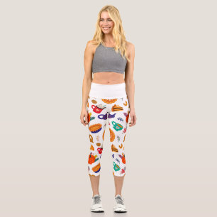 Leggings Capri Thanksgiving Meme Remerciez Pour Tout