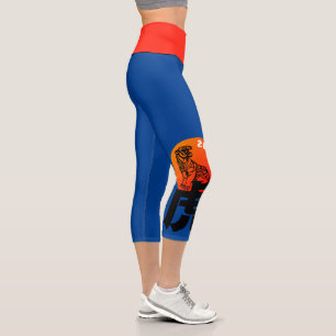 Leggings Capri Tigre chinois Nouvel An 2022 Zodiac Anniversaire L