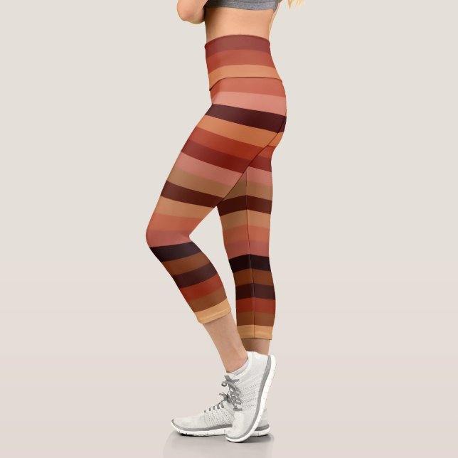 Leggings Capri Tons arc-en-ciel (Gauche)