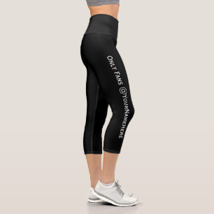 Leggings Capri Traitement des ventilateurs uniquement, publicité
