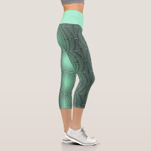 Leggings Capri turquoise