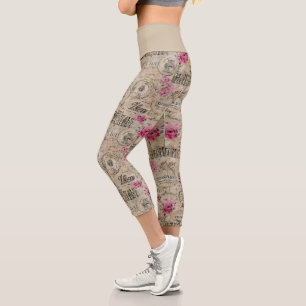 Leggings Capri Une série de dessins éphémères français 24