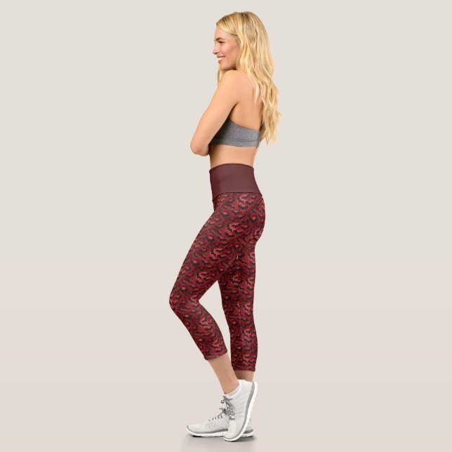 Leggings Capri Une série Vampire-ish 12 (Gauche)