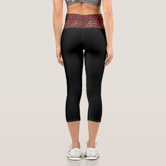 Leggings Capri Une série Vampire-ish 12