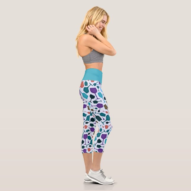 Leggings Capri Ver à vin! (Droite)