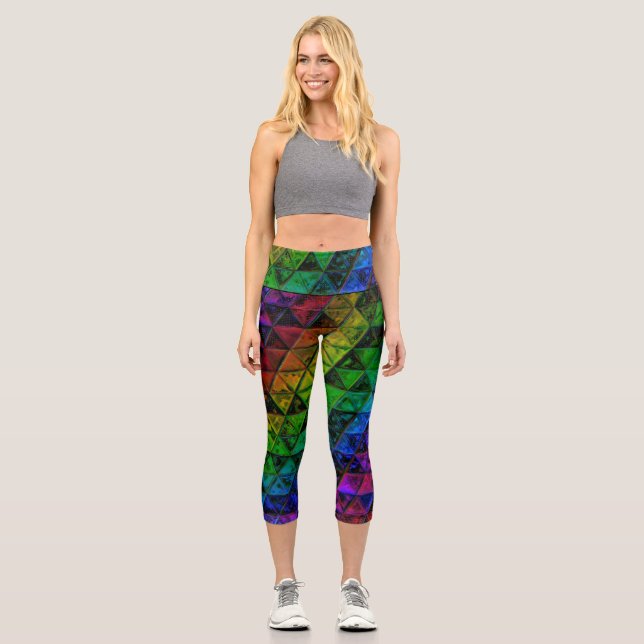 Leggings Capri Verre de fierté (Recto)