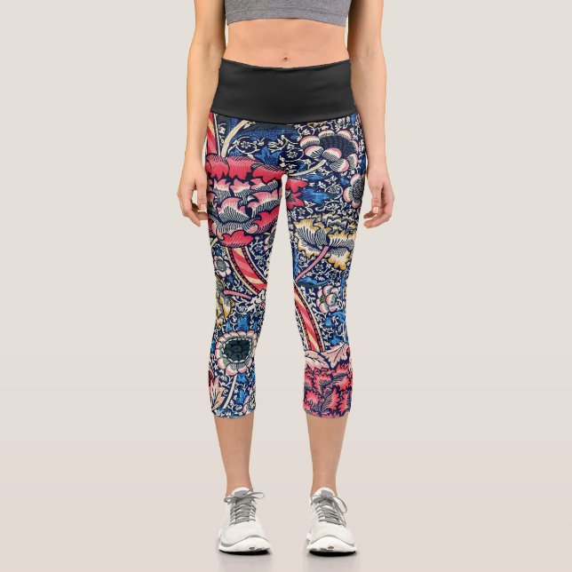 Leggings Capri Wandle, William Morris (Recto)