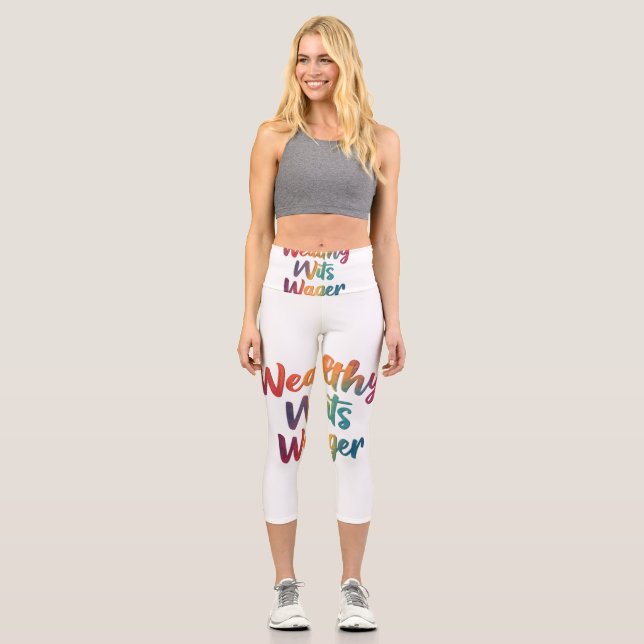 Leggings Capri "Wealthy Wits Wager." (Recto)