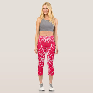 Leggings Capri Web rose