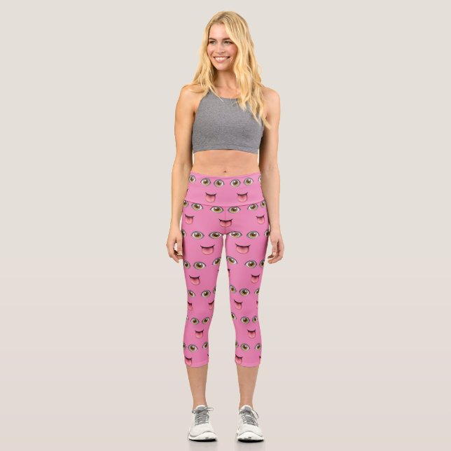 Leggings Capri Yeux par Rino (Recto)