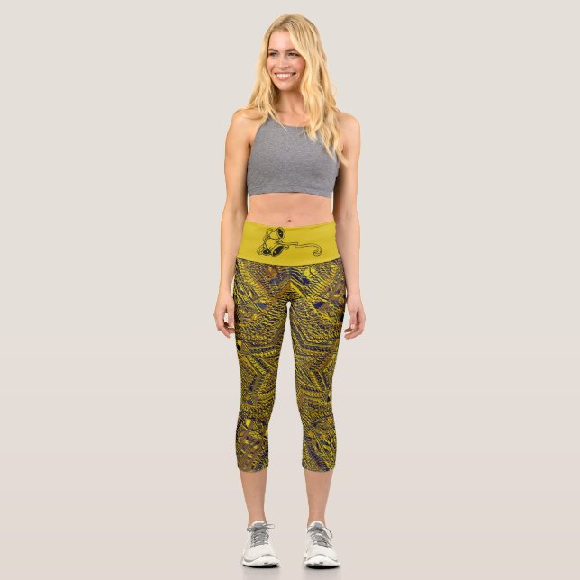 Leggings Capri Yoga Capris haut taille (Recto)